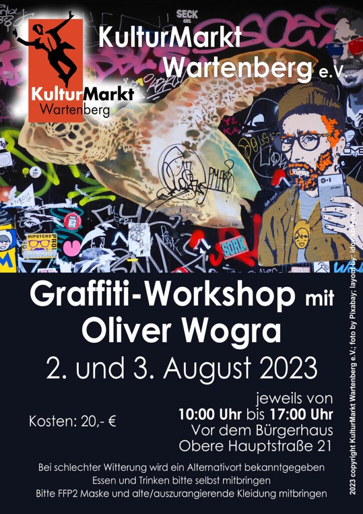 Graffiti Workshop für Jugendliche