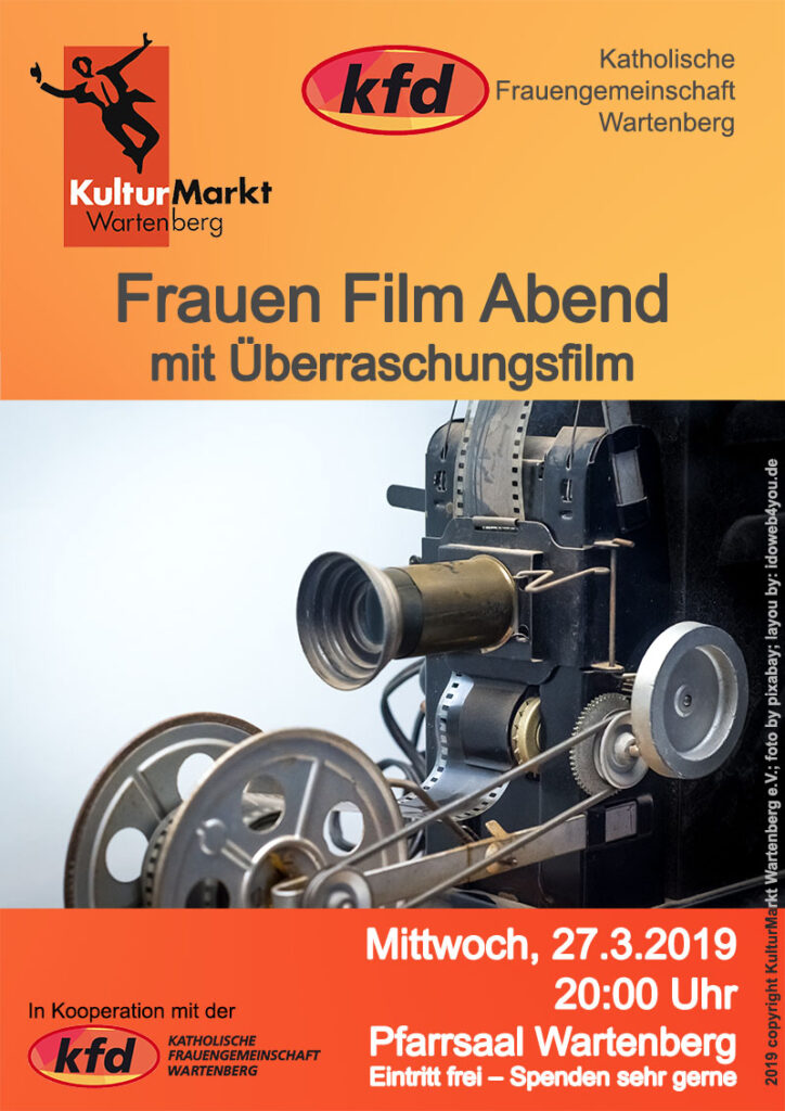 Frauen_Film_Abend, KulturMarkt Wartenberg
