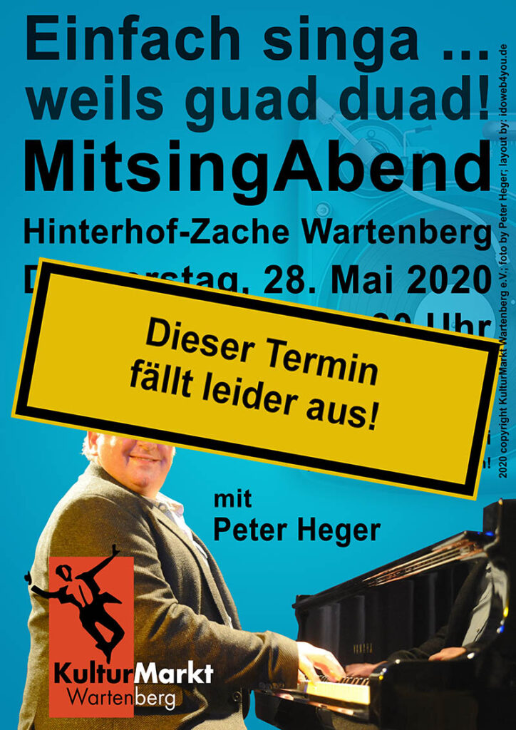 MitsingAbend, KulturMarkt Wartenberg
