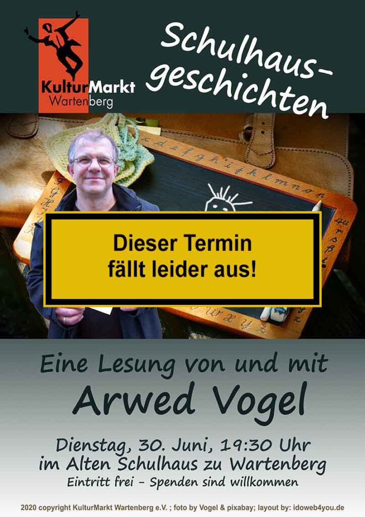 Arwed_Vogel, KulturMarkt Wartenberg