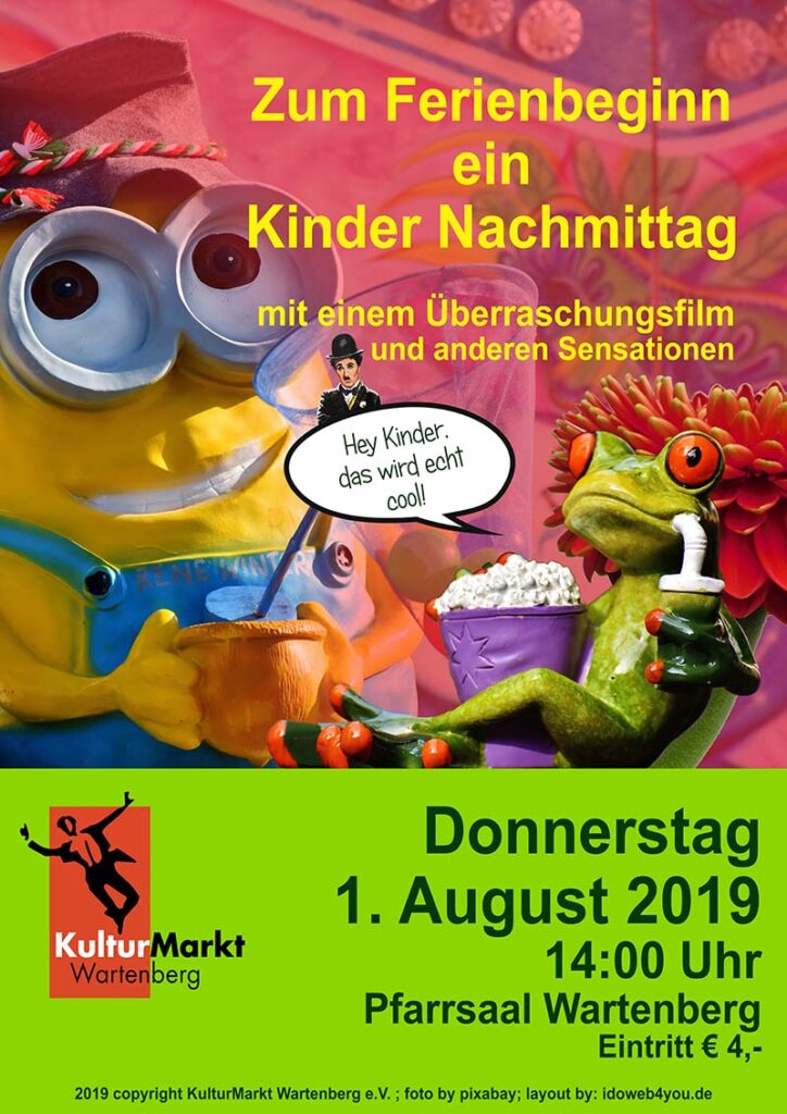 Kinder Kino, KulturMarkt Wartenberg