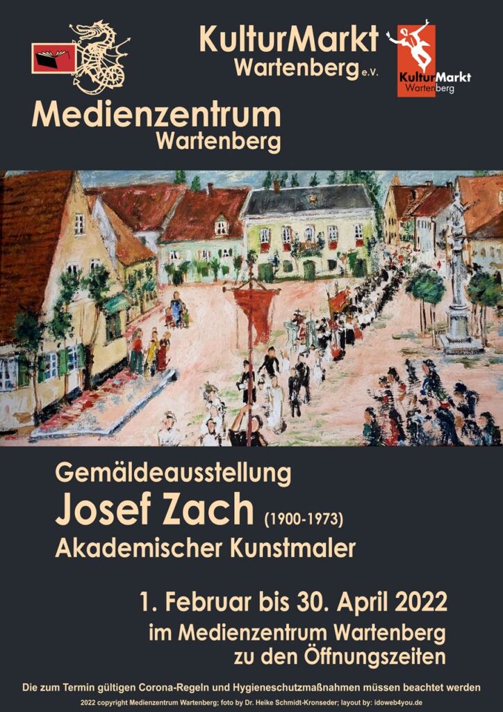 Gemäldeausstellung, Werke von Josef Zach