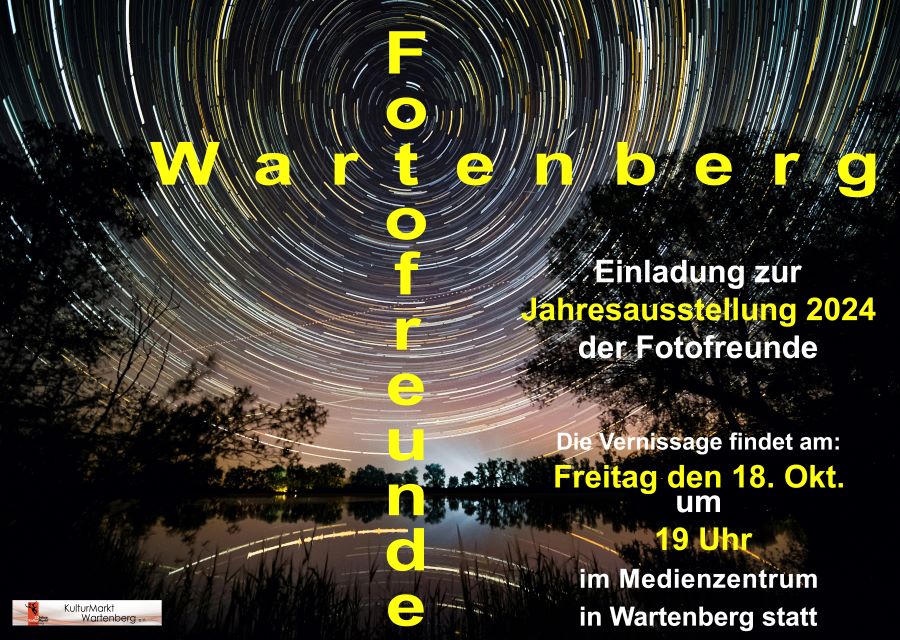 Jahresausstellung 2024 Fotofreunde KulturMarkt Wartenberg e.V,