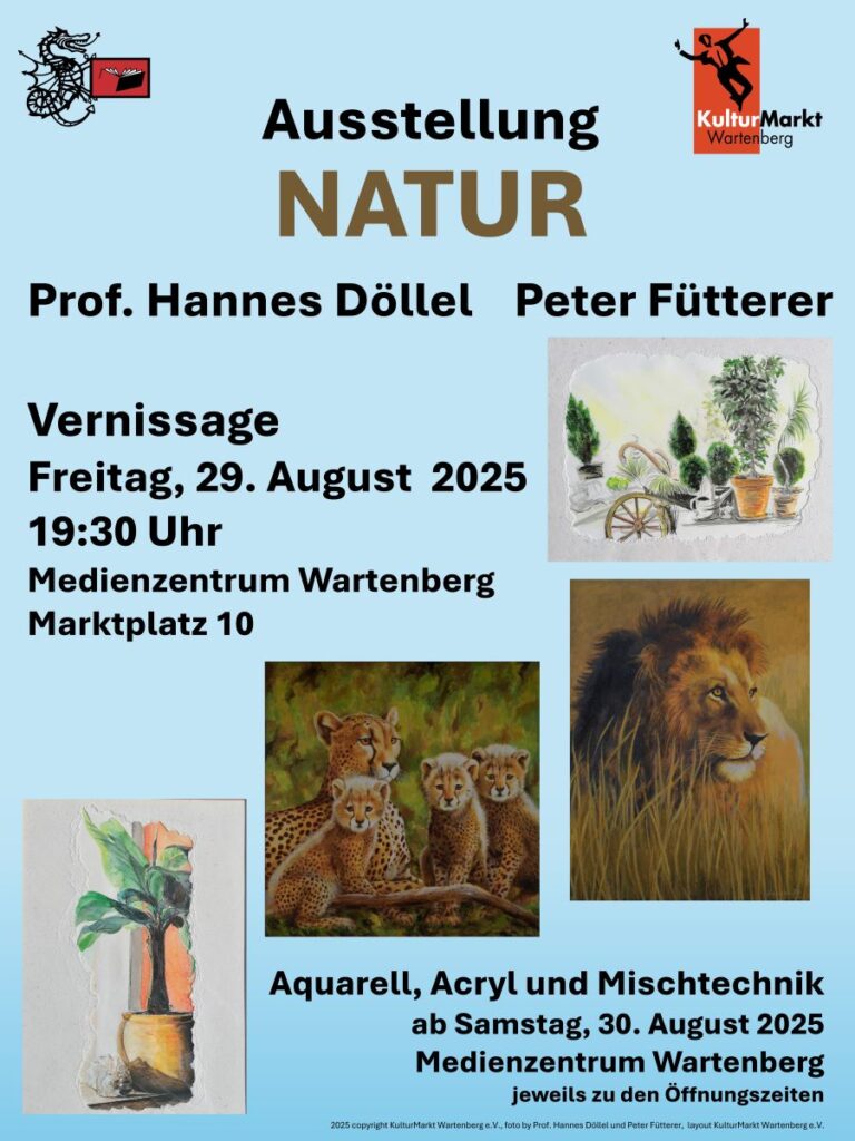 KulturMarkt Wartenberg Ausstellung Natur Doellel_Fuetterer