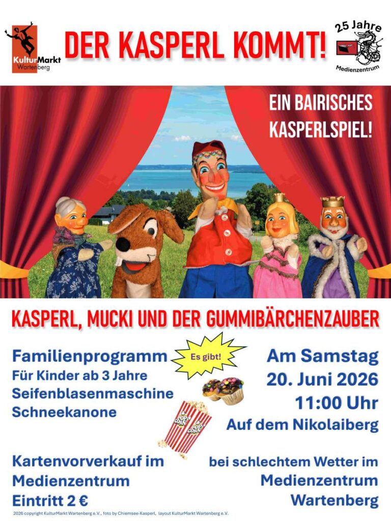 KulturMarkt Wartenberg e.V. Chiemseekasperl