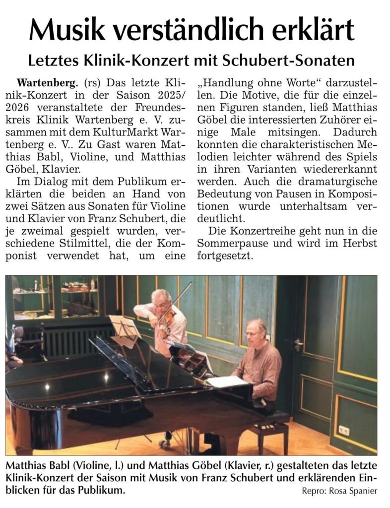 Schubert Konzert MZ